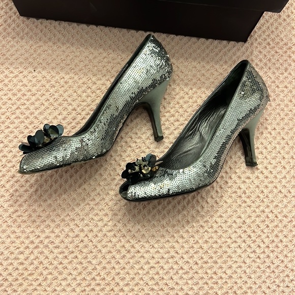 Prada Sparkly Heels - Picture 5 of 10